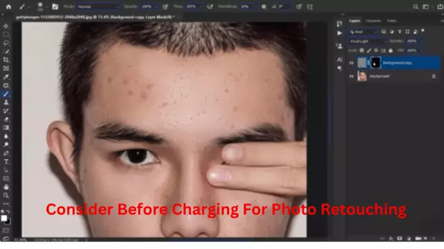 Consider Before Charging For Photo Retouching Service
